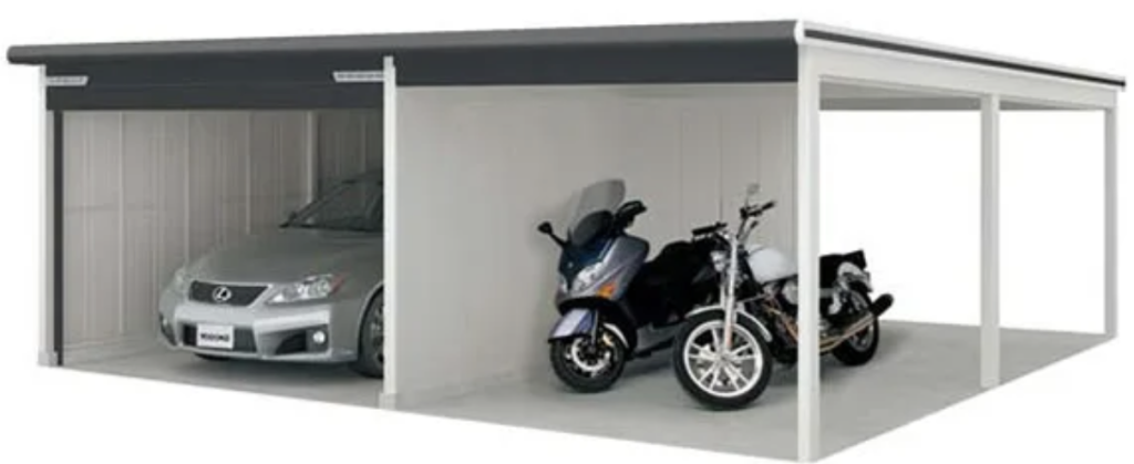 2連ガレージ
