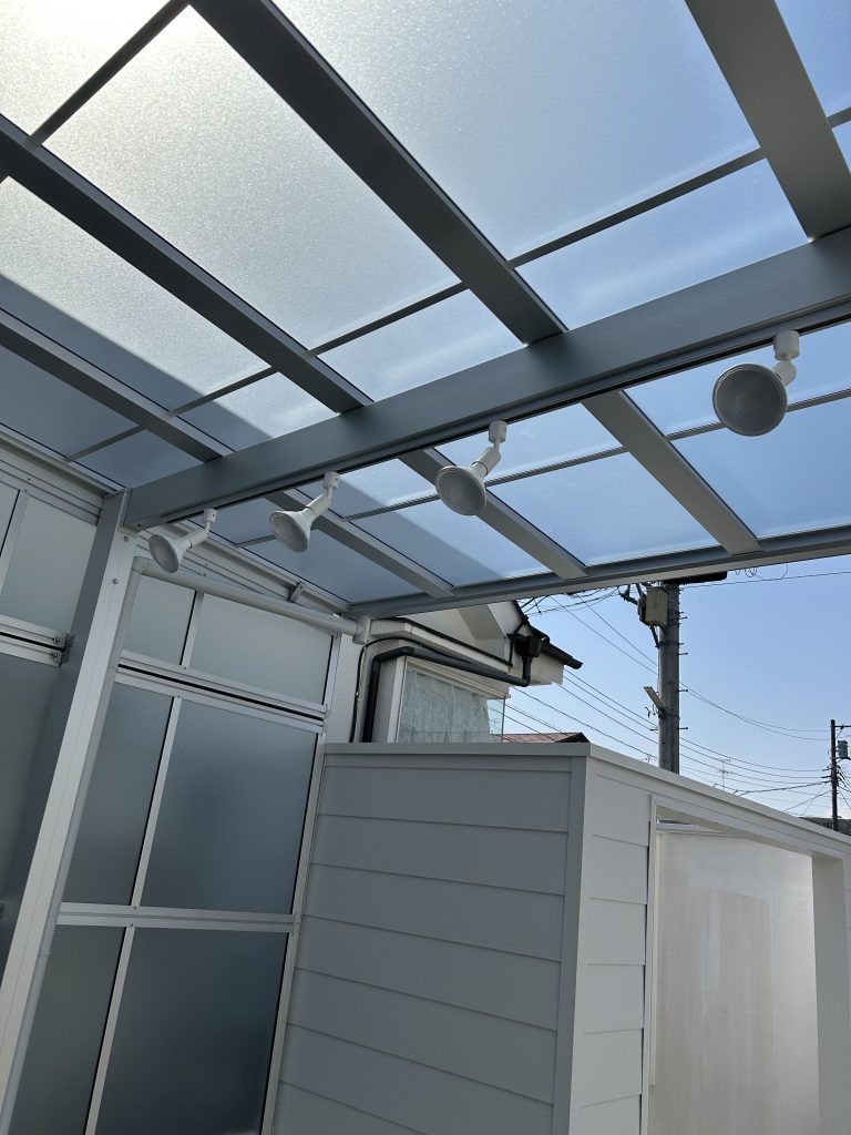 カーポート照明